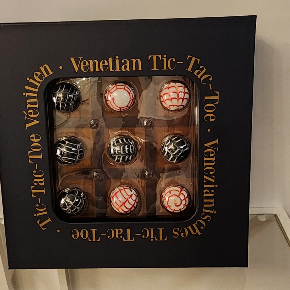 Authentic Models Venetian Tic Tac Toe